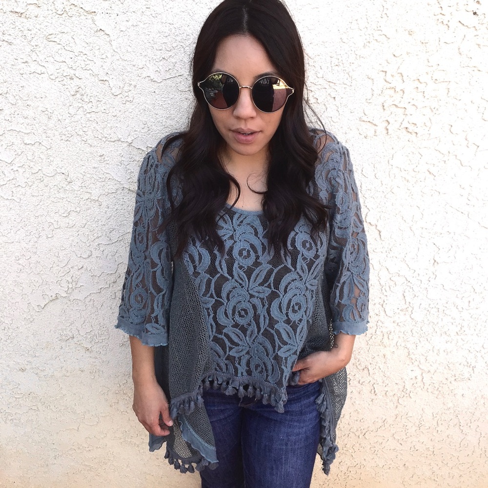 Bohemian luxury Lace Blouse